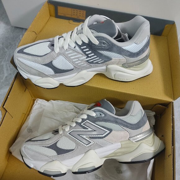 New Balance 9060 Rain Cloud Grey - Picture 2 of 9